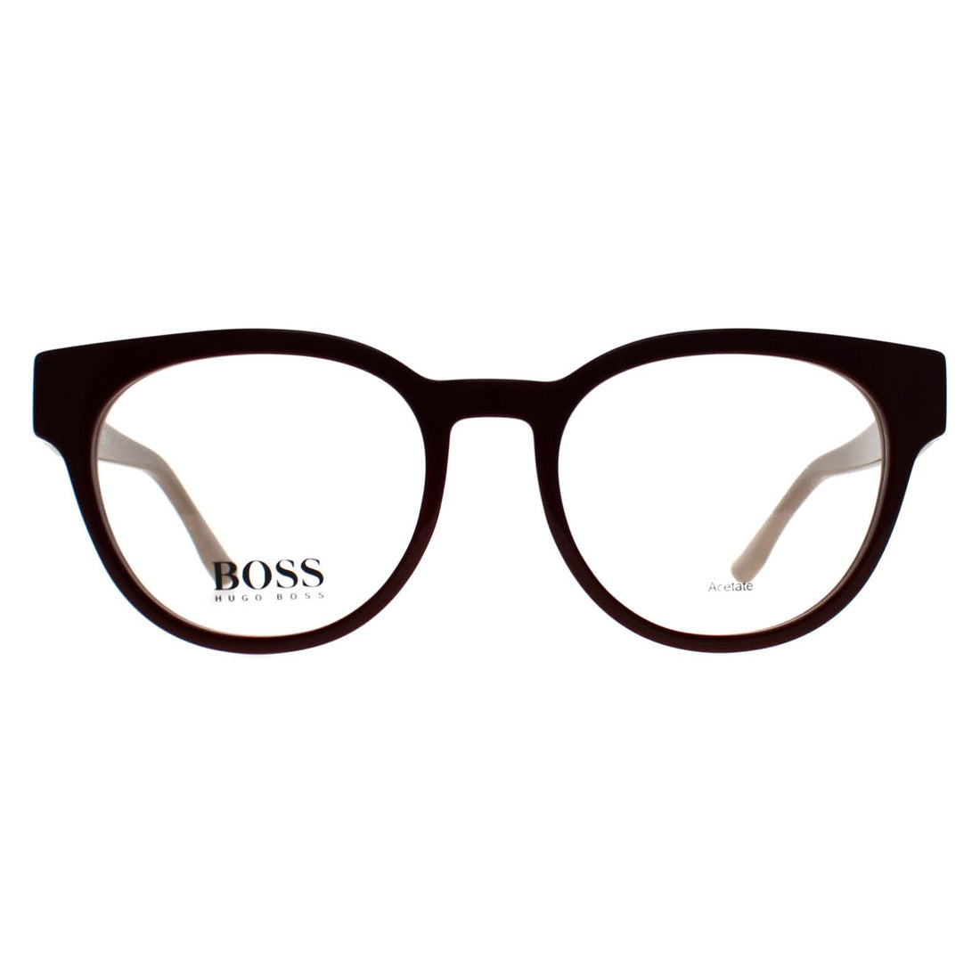 Hugo Boss Glasses Frames BOSS 0889 0U2 Burgundy Red Nude Women