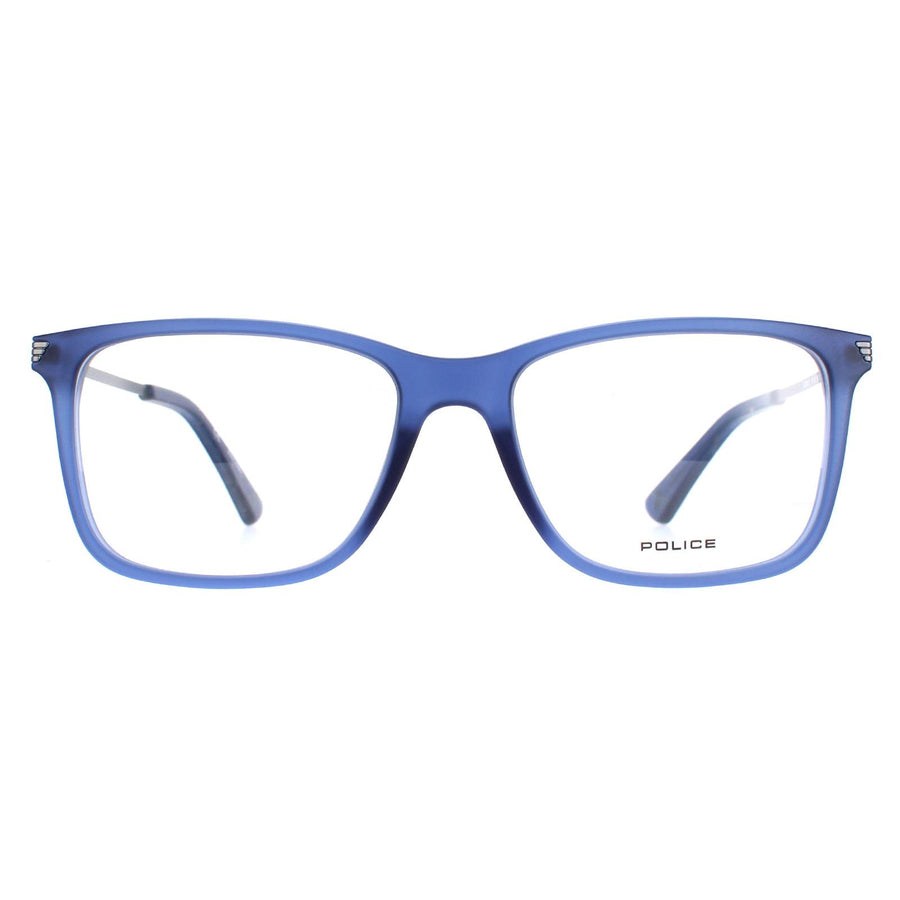 Police Empire 3 VPL563 Glasses Frames Blue