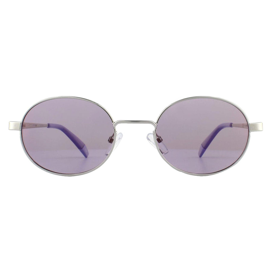 Polaroid Sunglasses PLD 6066/S B6E A2 Lilac Silver Lilac Polarized