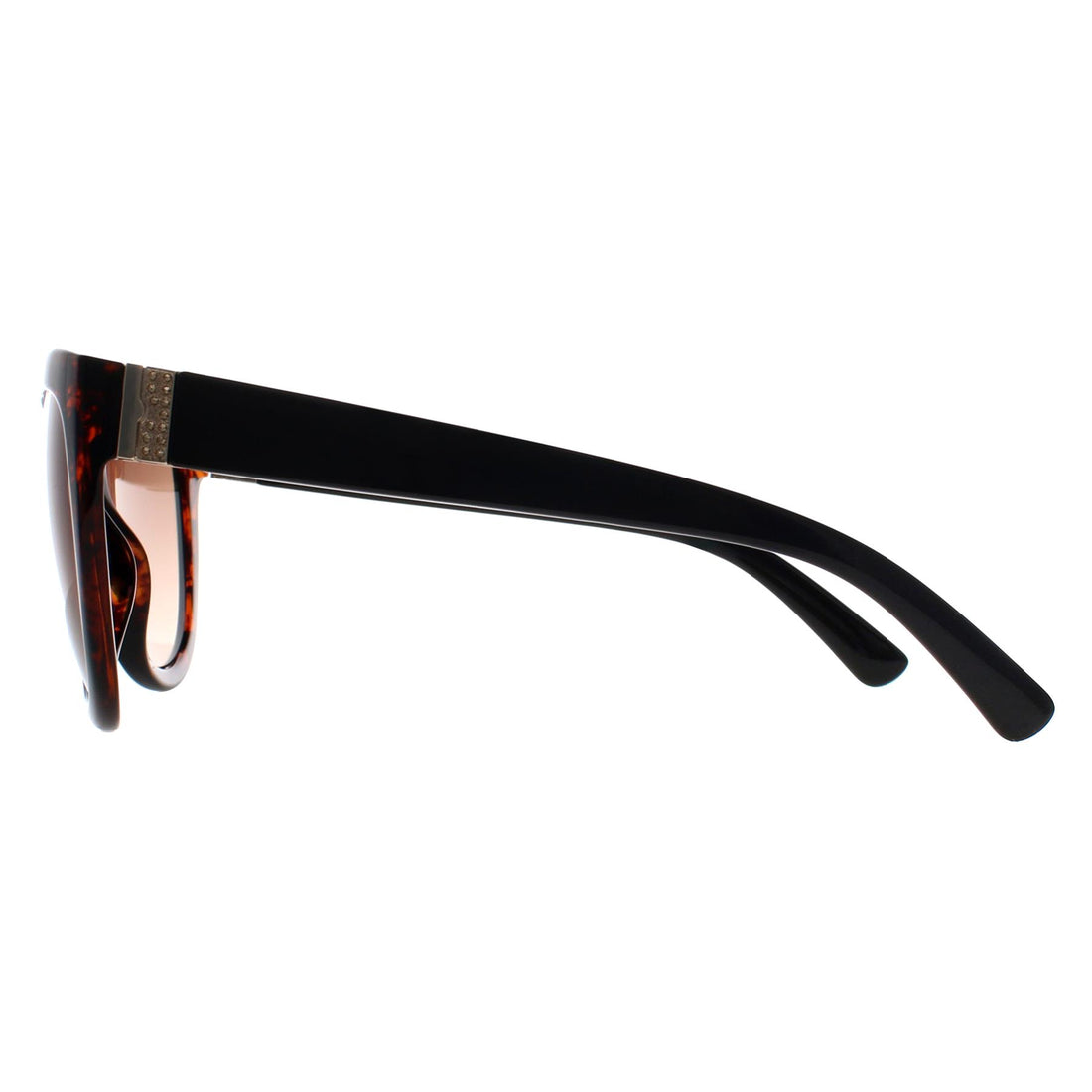 Seksy Sunglasses N2806 B Transparent Red Havana Brown Gradient