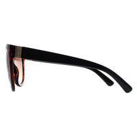Seksy Sunglasses N2806 B Transparent Red Havana Brown Gradient