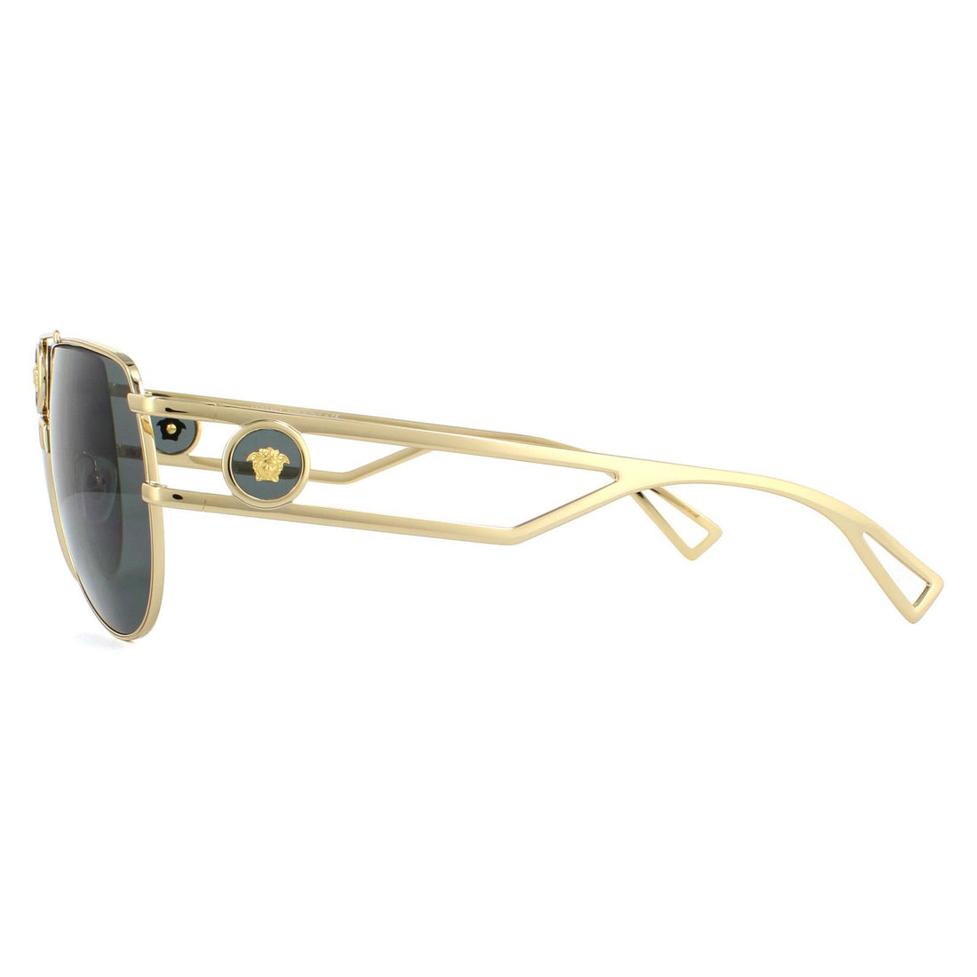 Versace Sunglasses VE2225 100287 Gold Grey