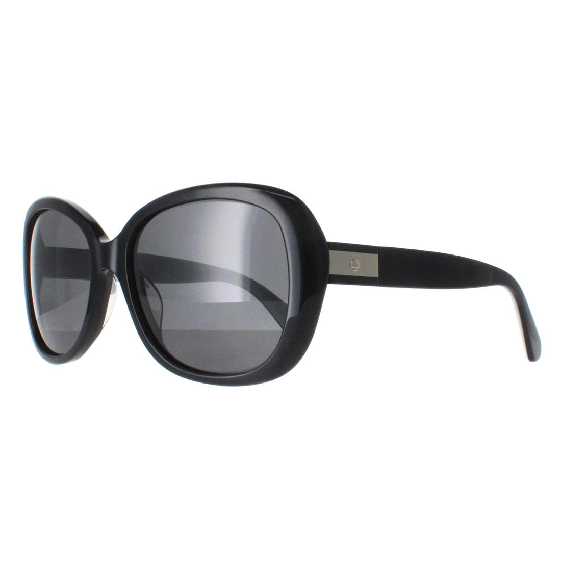 Kate Spade Sunglasses Judyann/P/S 9HT M9 Black Ivory Grey Polarized