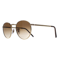 Ray-Ban Sunglasses RB3637 New Round 001/51 Gold Brown Gradient