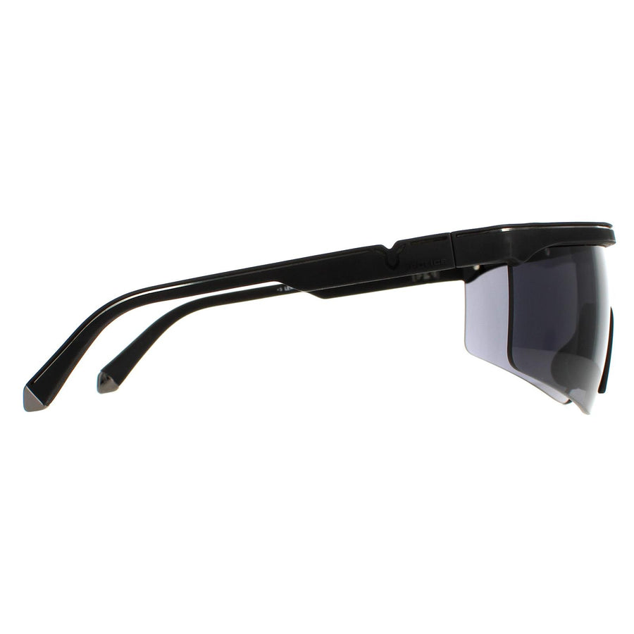 Police Sunglasses SPLA28 Lewis Hamilton 06AA Black Rubber Smoke