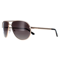 Tom Ford Sunglasses 0144 Marko 28D Shiny Rose Gold Smoke Grey Polarized