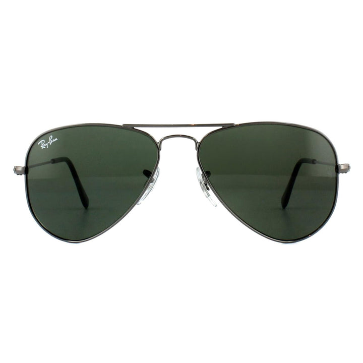 Ray-Ban Sunglasses Small Aviator 3044 W3100 Gunmetal Green