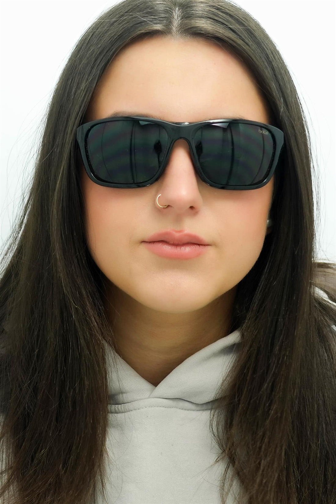 Bolle Sunglasses Strix BS022005 Shiny Black TNS Grey