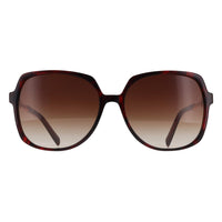Karen Millen Sunglasses KM5065 237 Dark Red Horn Brown Gradient
