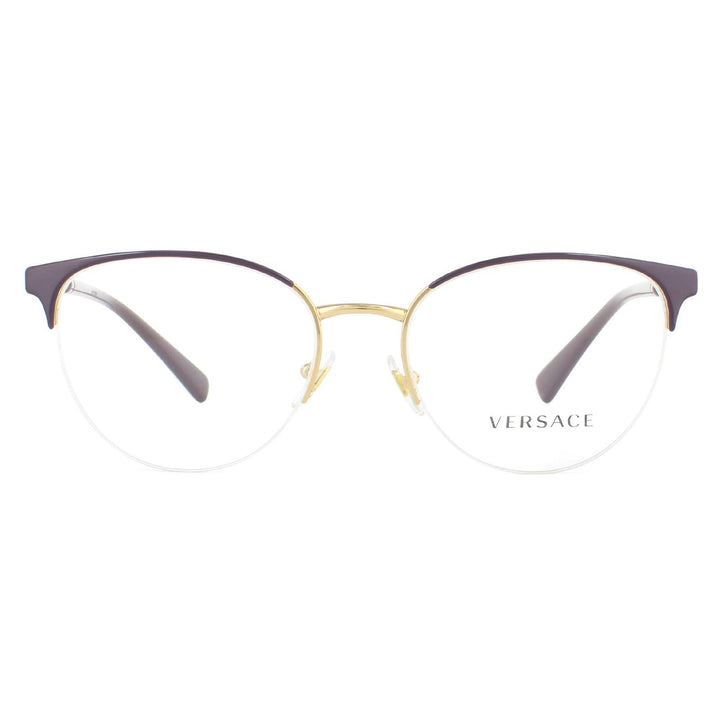 Versace Glasses Frames VE1247 1418 Violet Gold Women