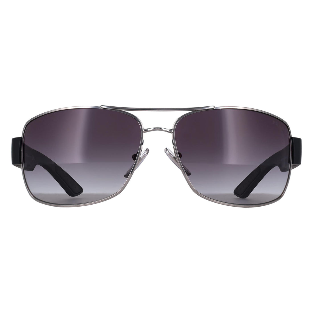Prada Sport Sunglasses PSB52S 1BC09U Silver Grey Gradient