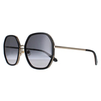 Kate Spade Sunglasses Nicola/G/S RHL 9O Gold Black Grey Gradient