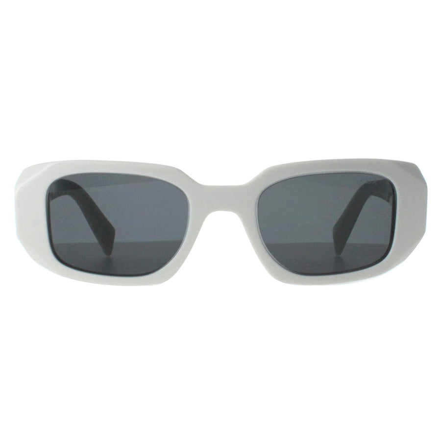 Prada Sunglasses PR17WS 1425S0 Talc Dark Grey – Discounted Sunglasses