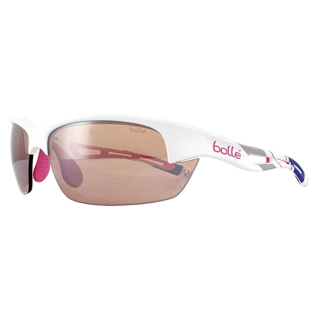 Bolle Sunglasses Bolt S 12171 Ryder Cup Shiny White Modulator V3 Golf