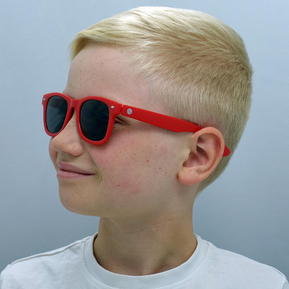 Smarty Sunglasses X2054 E Red Grey