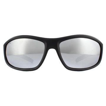 Montana Sunglasses SP311C Black Rubber Revo Silver Mirror Polarized