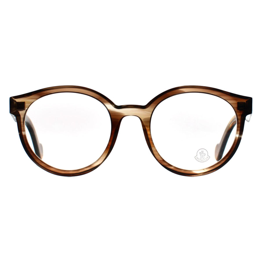 Moncler Glasses Frames ML5029 050 Shiny Brown Women
