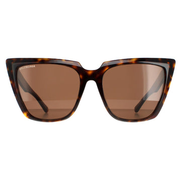 Balenciaga BB0046S Sunglasses Havana Brown