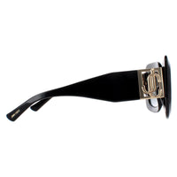 Jimmy Choo Sunglasses GAYA/S 807 9O Black Grey Gradient