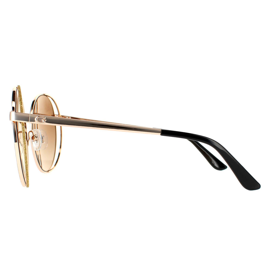 Guess Sunglasses GU7735 32F Gold Brown Gradient