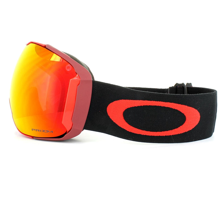 Oakley Ski Goggles Airbrake XL OO7071-19 Obsessive Lines Red Prizm Torch & Prizm Rose