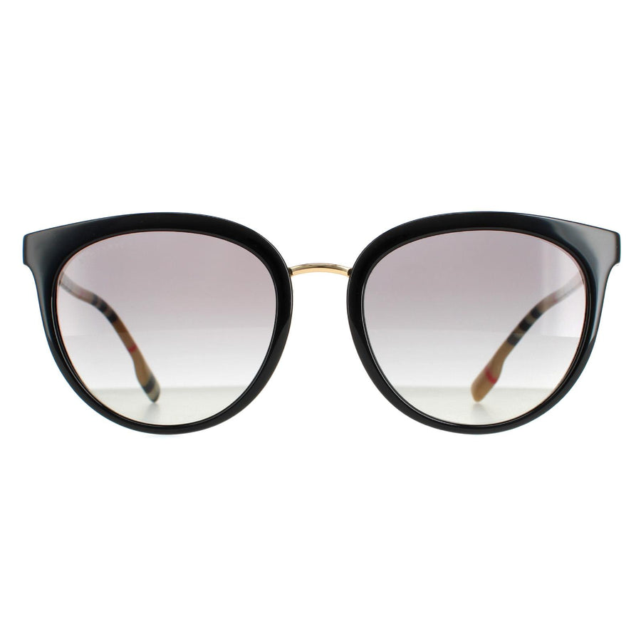 Burberry BE4316 Sunglasses Black Grey Gradient