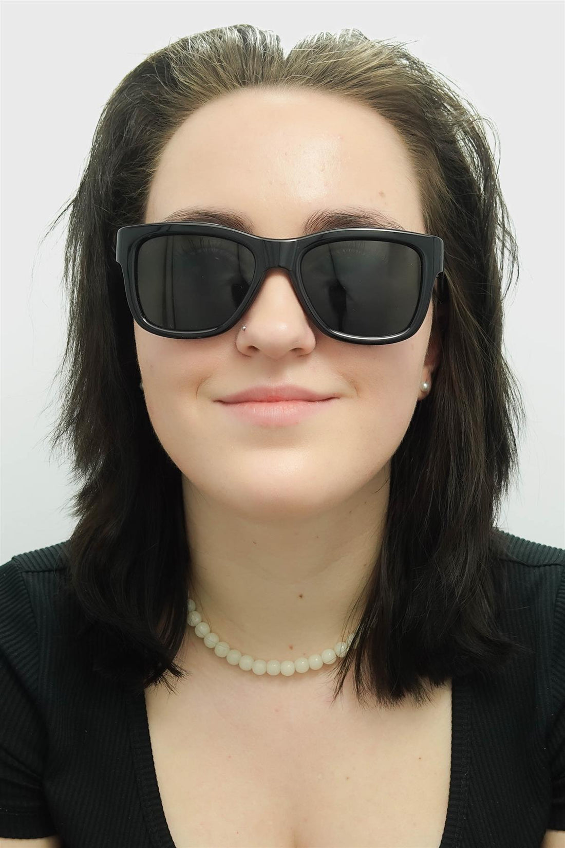 Saint Laurent Sunglasses SL674 001 Black Grey