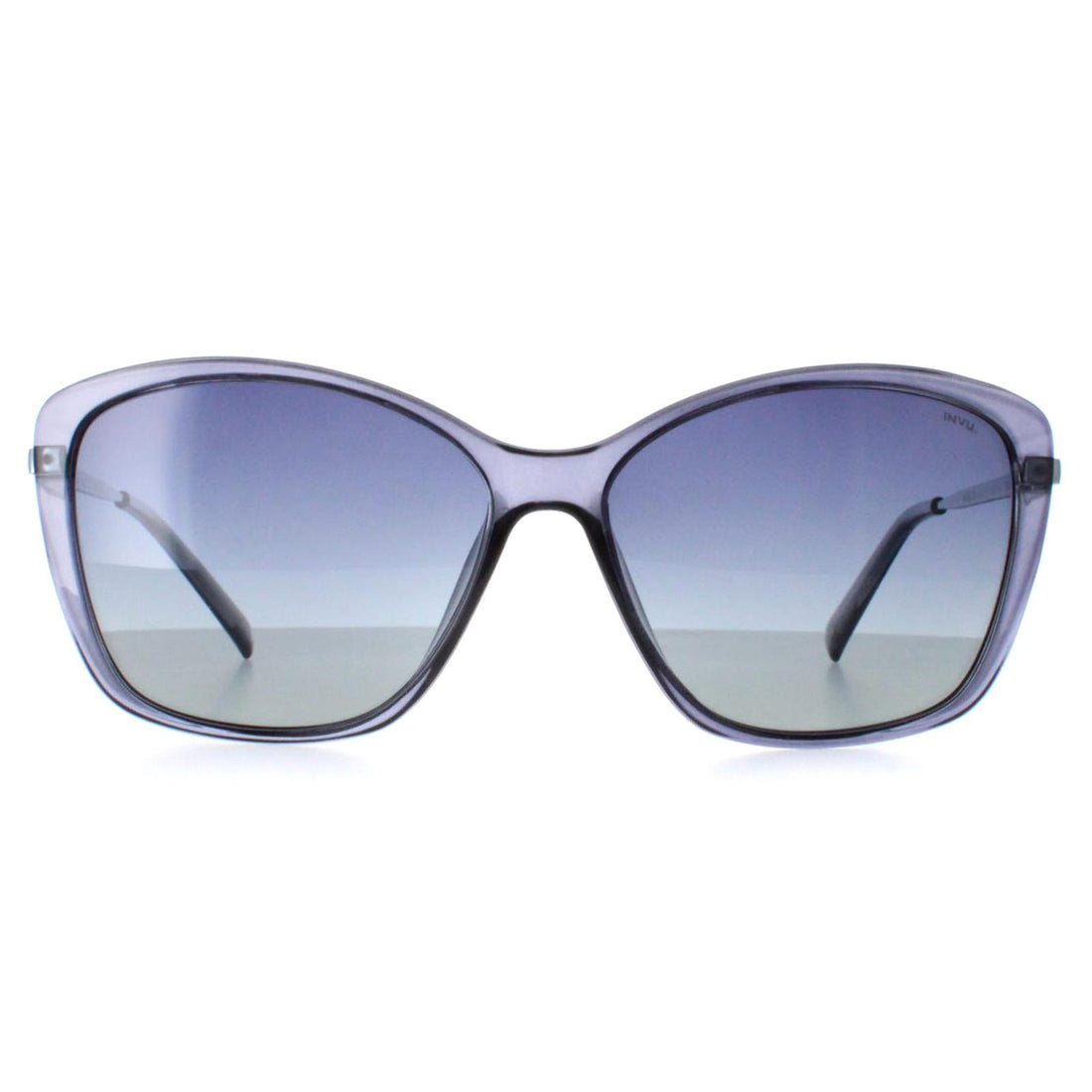 INVU Sunglasses B2127 D Transparent Crystal Blue Blue Polarized