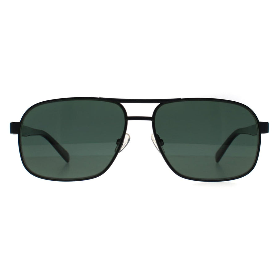 Banana Republic Sunglasses BR 1006/S 003 UC Matte Black Green Polarized