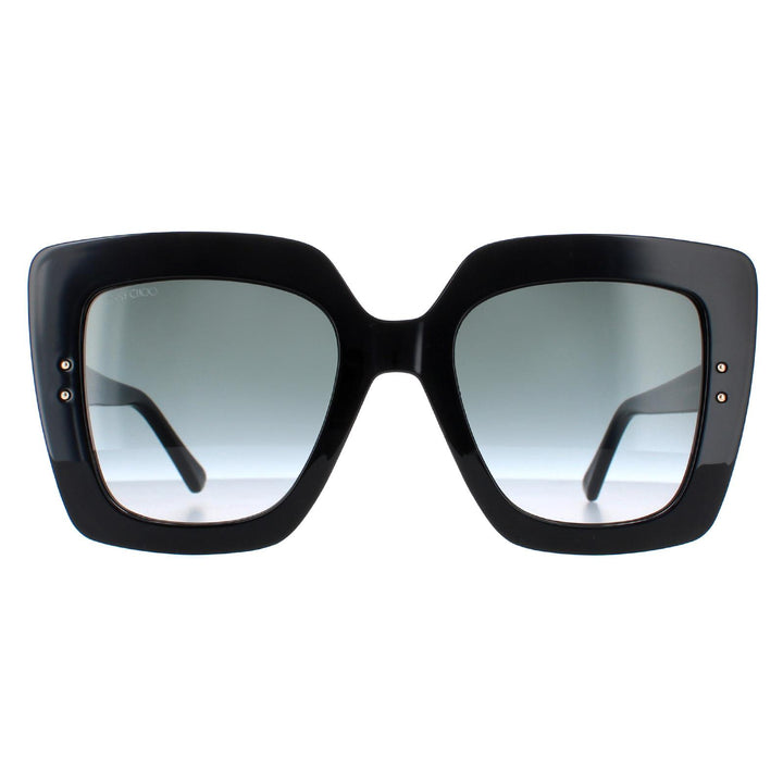 Jimmy Choo Sunglasses AURI/G/S 807 90 Black Dark Grey Gradient