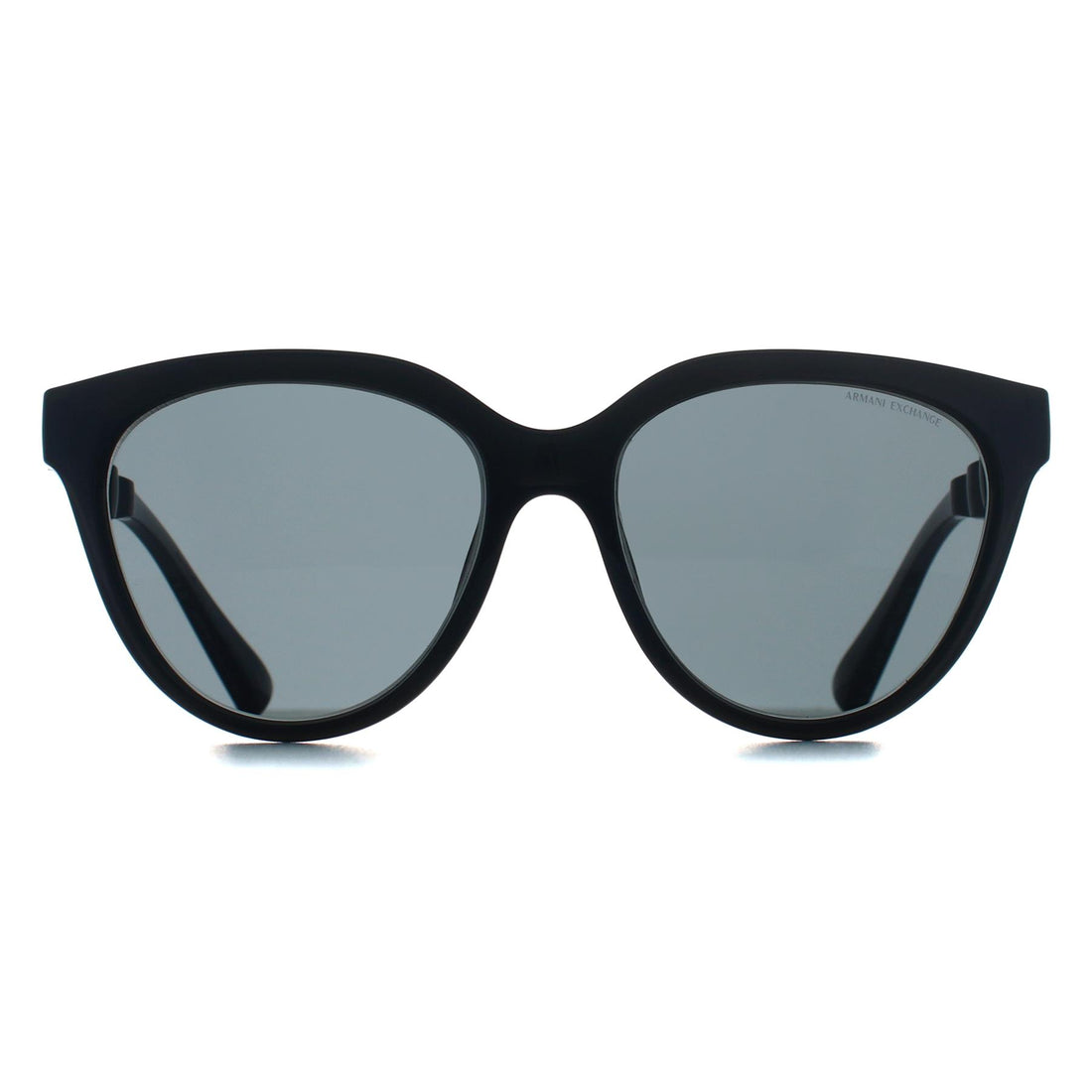 Armani Exchange Sunglasses AX4148SU 835687 Shiny Transparent Grey Dark Grey