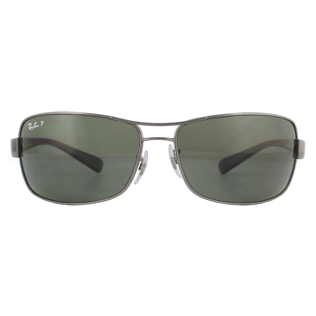 Ray-Ban Sunglasses 3379 004/58 Gunmetal Green Polarized