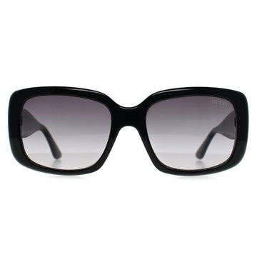 Guess Sunglasses GF6167 01B Shiny Black Grey