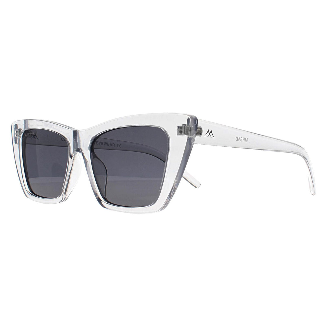 Montana Sunglasses MP64 D Shiny Grey Smoke Polarized