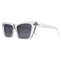Montana Sunglasses MP64 D Shiny Grey Smoke Polarized