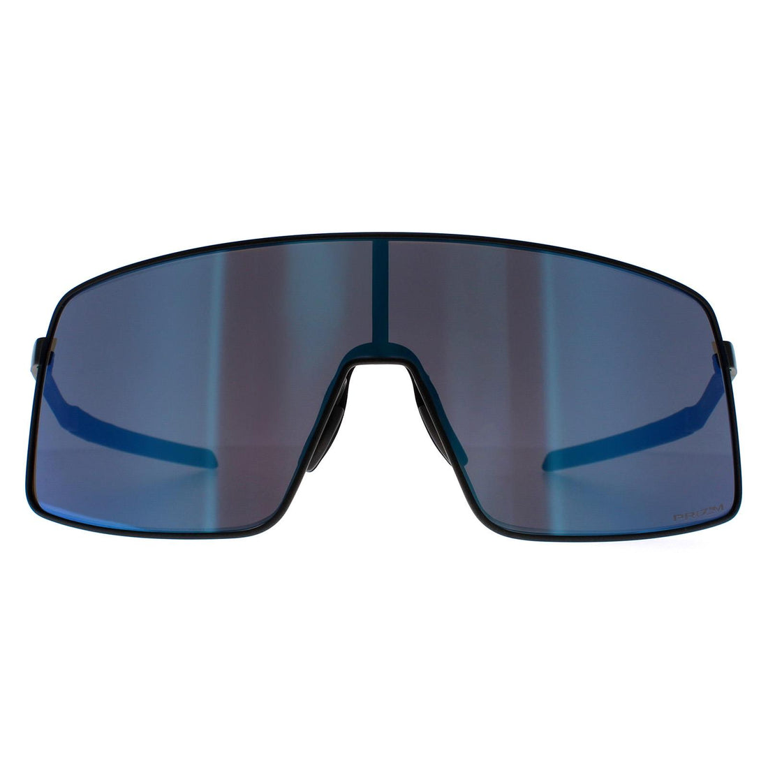 Oakley Sutro TI Sunglasses Satin Lead Prizm Sapphire