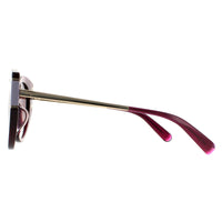 Salvatore Ferragamo Sunglasses SF840SA 500 Violet Brown Wine Gradient