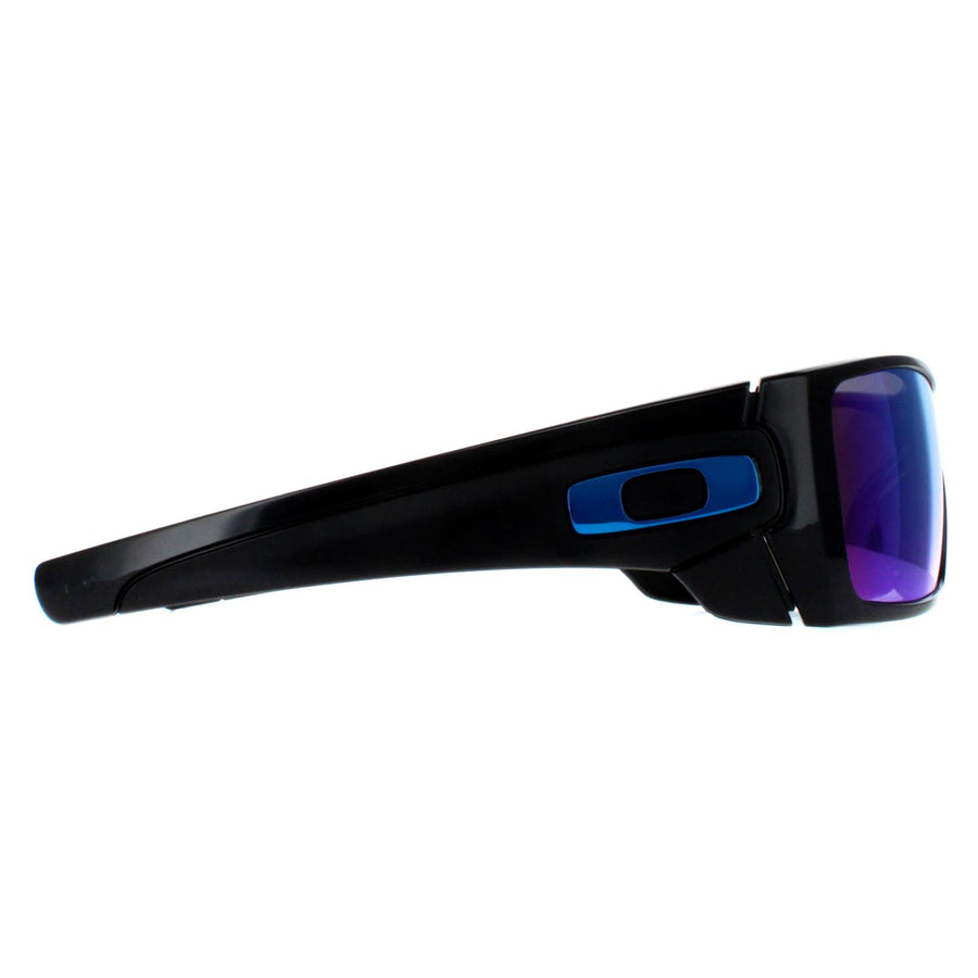 Oakley Sunglasses Batwolf OO9101-58 Polished Black Prizm Sapphire