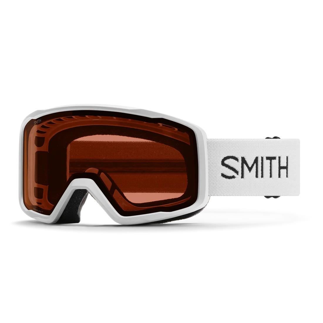 Smith Ski Goggles Tribute 1DG 8K White RC36 Rose Copper