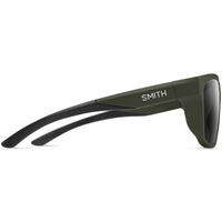 Smith Sunglasses Barra SIF 6N Matte Moss ChromaPop Polarized Black
