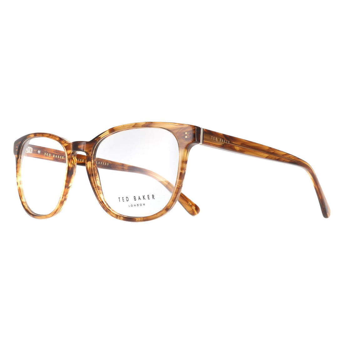 Ted Baker Glasses Frames TB8282 102 Khaki Horn Men