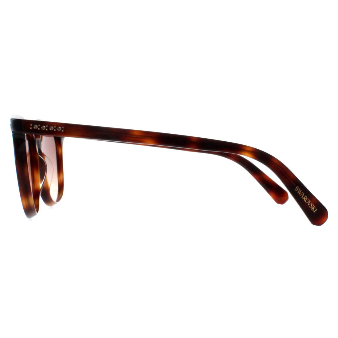 Swarovski Sunglasses SK0354 52F Dark Havana Brown Gradient