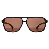 BMW Sunglasses BW0039 50L Burgundy Brown Mirror