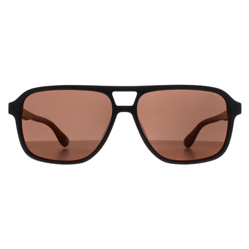 BMW Sunglasses BW0039 50L Burgundy Brown Mirror