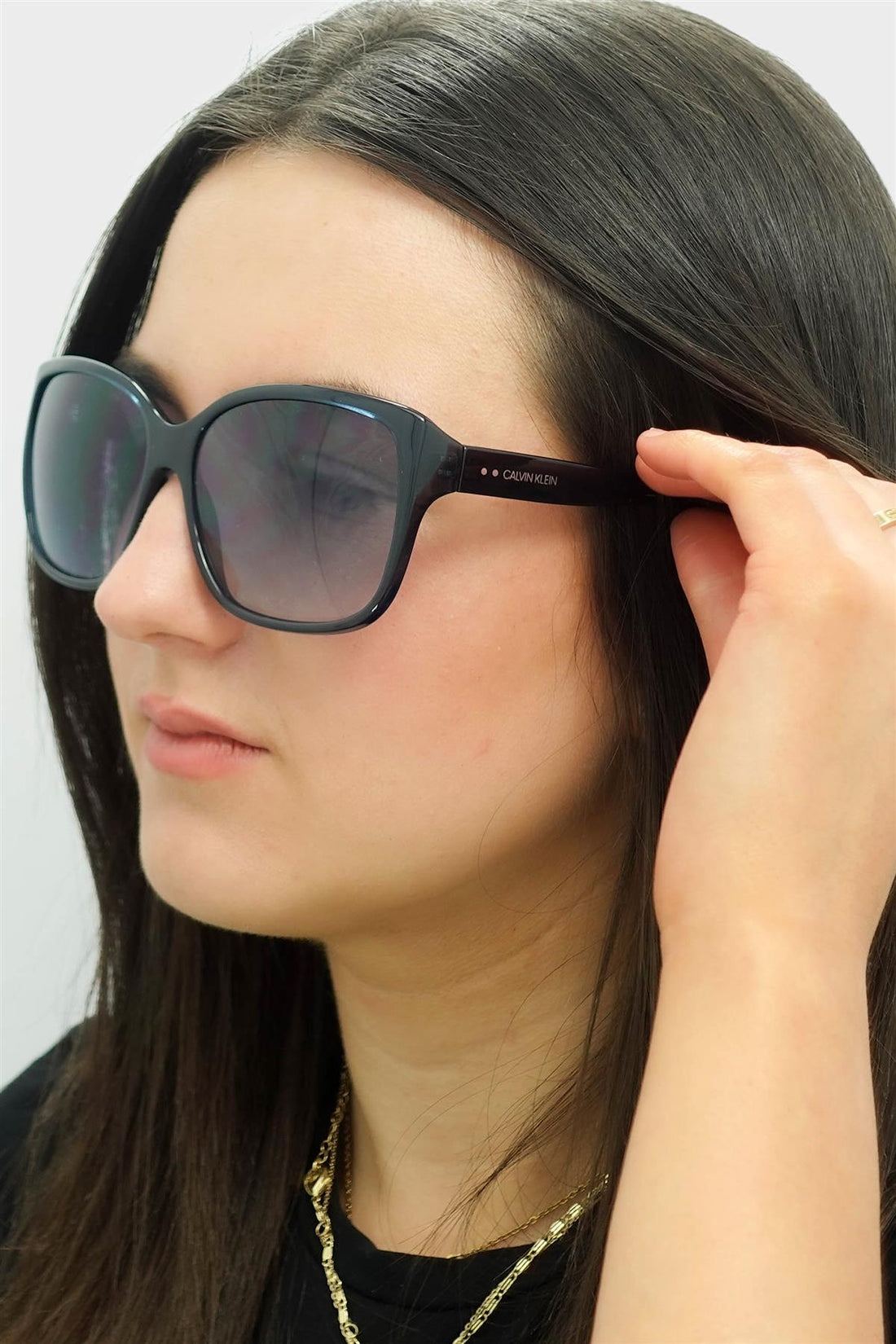 Calvin Klein Sunglasses CK20518S 410 Crystal Navy Navy Gradient