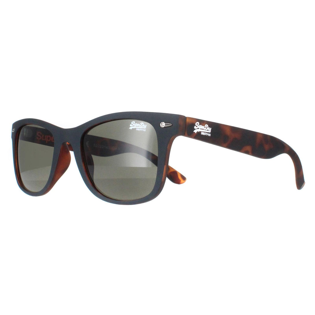 Superdry Sunglasses Rookie 106 Matte Navy Havana Green