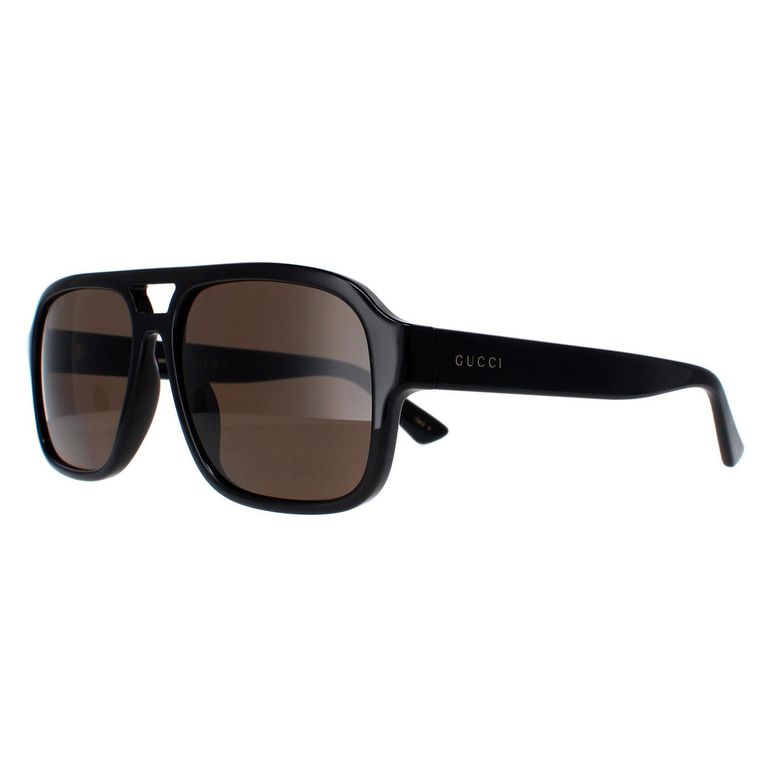 Gucci Sunglasses GG1342S 002 Black Brown Polarised