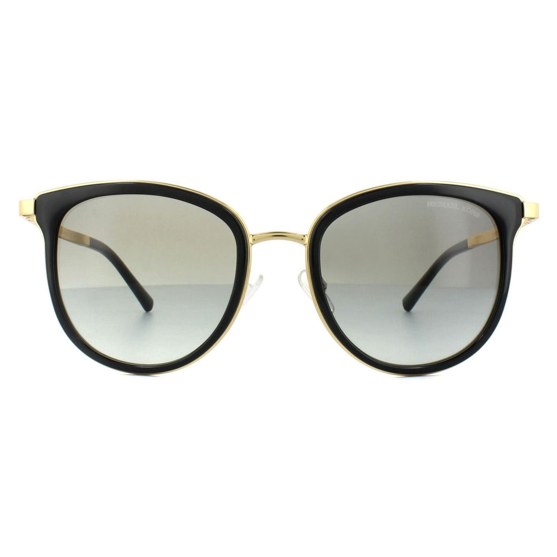 Michael Kors Adrianna 1 MK1010 Sunglasses Black Gold Grey Gradient