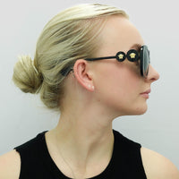 Versace Sunglasses VE4434 GB1/87 Black Dark Grey