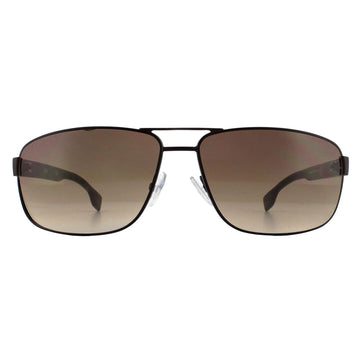 Hugo Boss Sunglasses 1035/S 4IN HA Matte Brown Brown Gradient